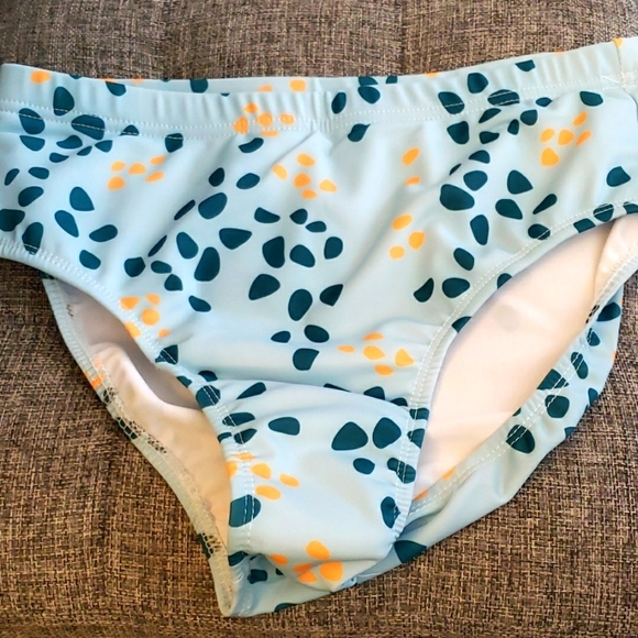 Real Essentials 3 Pack of Floral, Pink Pattern and Solid Black Bikinis Size M - Picture 5 of 7